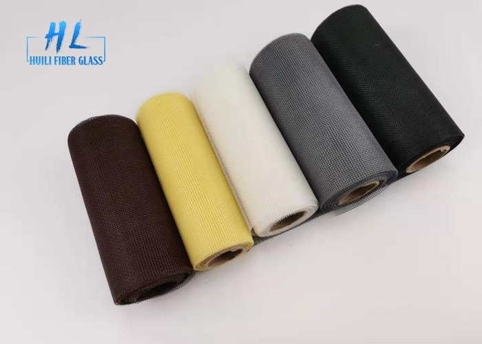 maille de moustique de fibre de verre de couleur de 3ft 4ft 5ft*100ft Brown pour l'écran de fenêtre