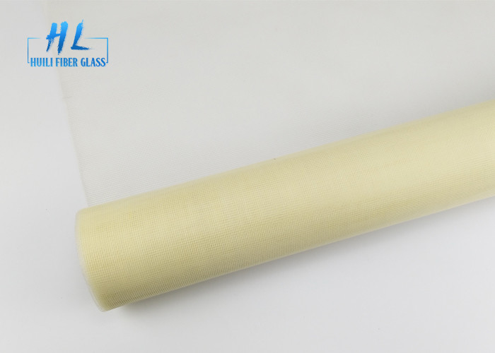 Écran d'insecte en fibre de verre en forme de trou carré, largeur maximale de 3,0 m, diamètre de fil de 0,25 mm