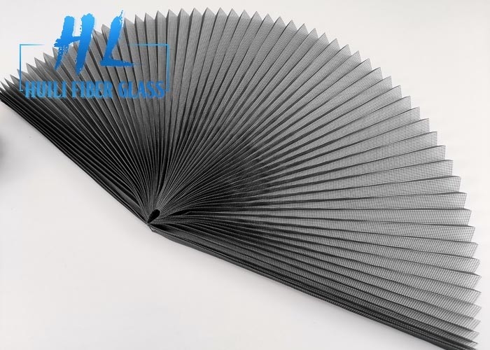 Écran se pliant de fenêtre de maille plissé par polyester de 80 GM/M pour la fenêtre et les portes de glissement