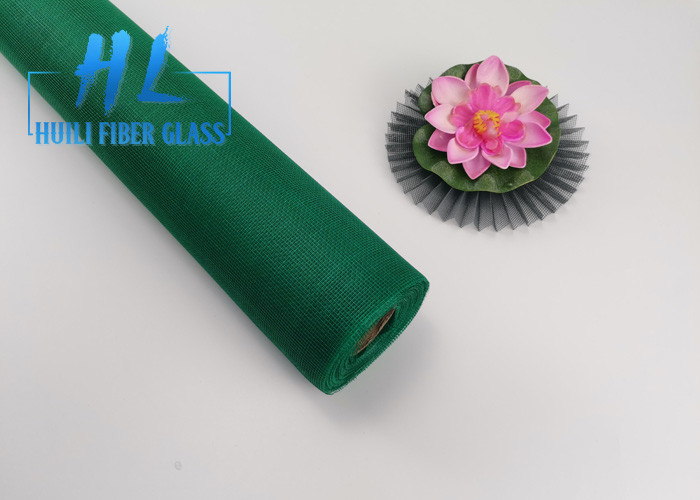 Moustiquaire de fibre de verre d'armure toile de couleur verte contre des mouches largeur de 1m - de 3m