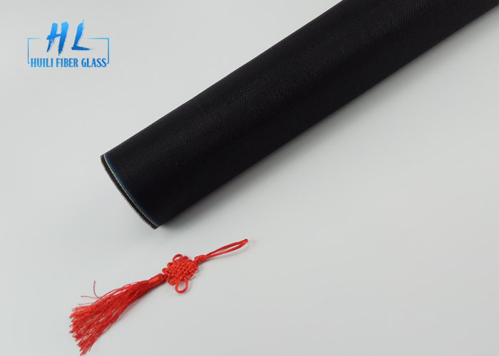 écran de fenêtre d'insecte de fibre de verre de 90G 110G 18*16 dans la couleur grise ou noire