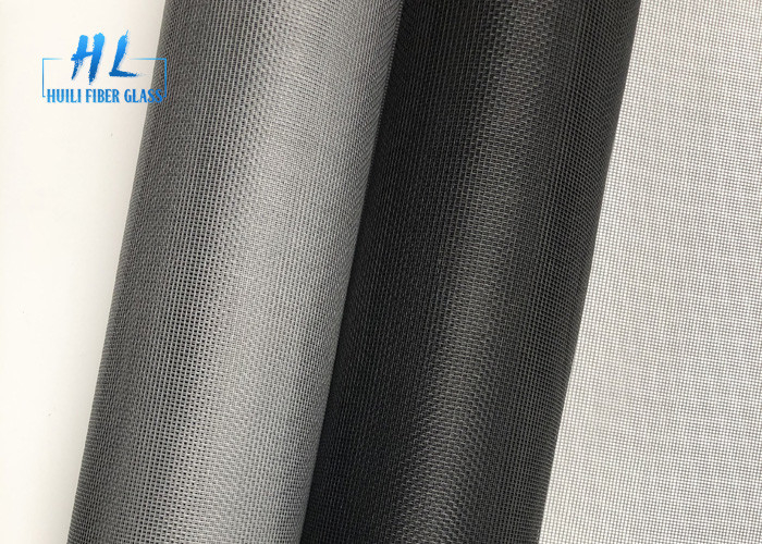 Réseau de moustiques en fibre de verre revêtu en PVC résistant au feu pour un écran de fenêtre protégé contre les UV