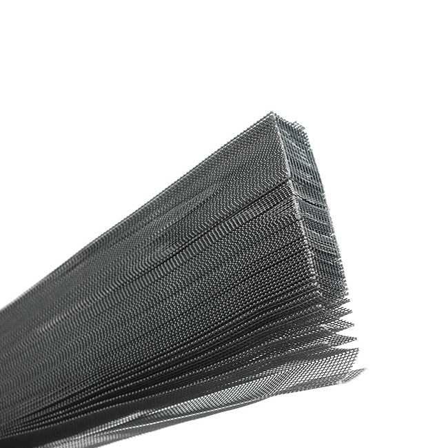 maille plissée par moustique se pliante d'écran de fenêtre de polyester de couleur de gris de 8ft 9ft