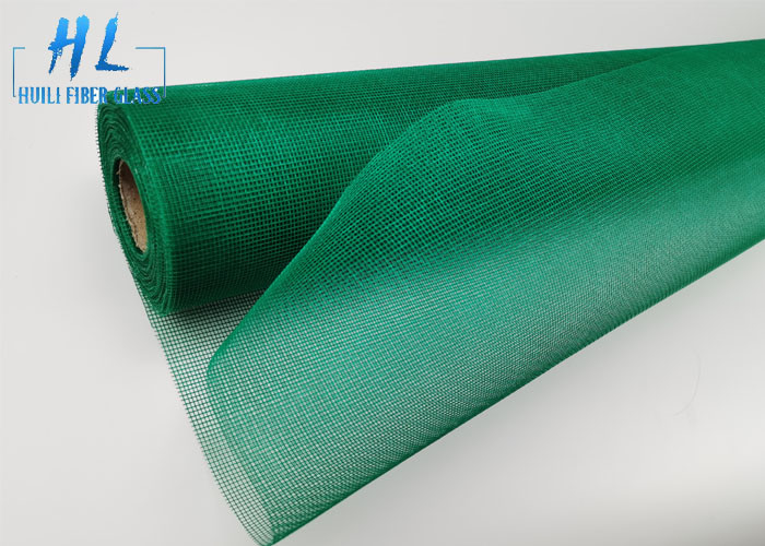 Verdissez la fabrication colorée de fenêtre de maille de moustique de fibre de verre de maille de 17*15/pouce
