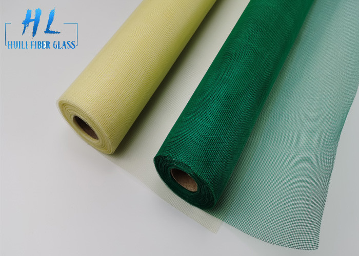 le PVC de 17*16 100g 110g a enduit l'insecte de fibre de verre que l'écran ignifugent la largeur de 0.3-3.0m