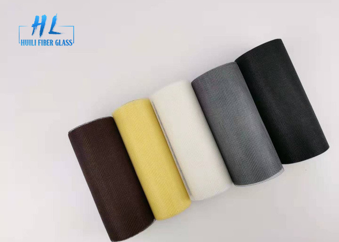 Couleur environnementale de noir de maille d'insecte de fibre de verre de 17*14 105gsm