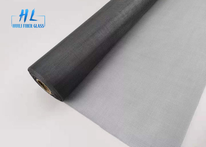 Maille noire blanche d'écran d'insecte de fibre de verre de petit pain de la couleur 50m pour Windows