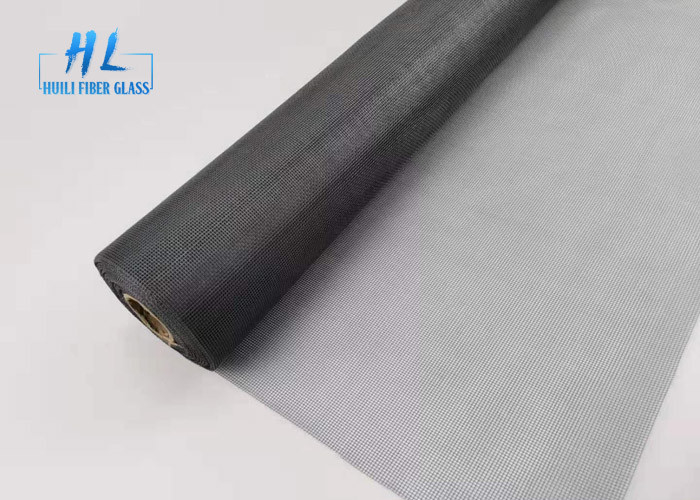 Maille noire blanche d'écran d'insecte de fibre de verre de petit pain de la couleur 50m pour Windows