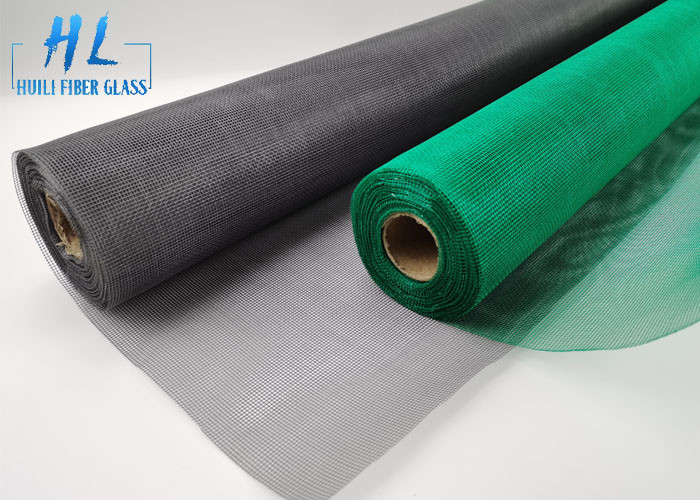 Écran gris vert de fenêtre de la fibre de verre 16*14 pour le produit d'insecte de protection