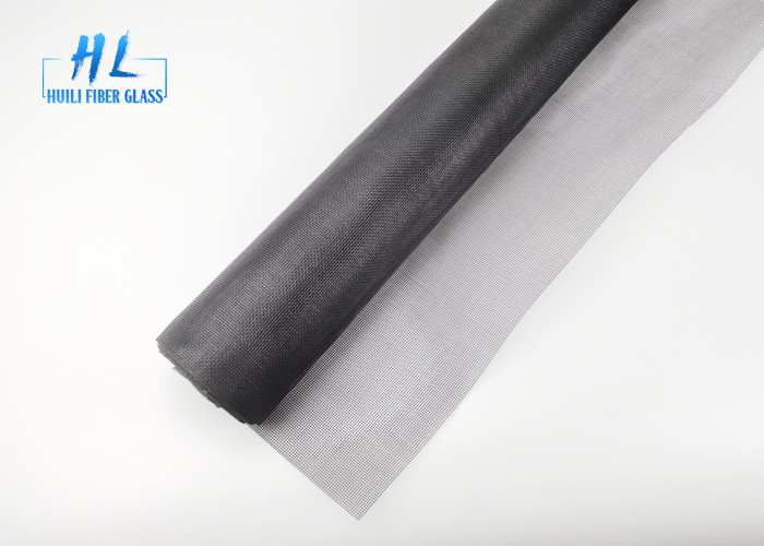 La moustiquaire en fibre de verre noir et blanc ultra mince à 0,25 mm avec protection anti-incendie