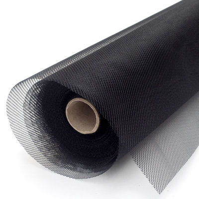 6ft-9ft longueur du charbon de bois en PVC en fibre de verre rouleau d'écran d'insecte avec 0,33 mm de diamètre de fil facile à installer