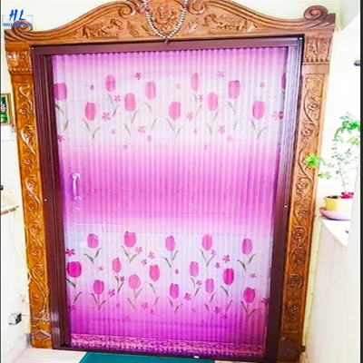 Résistance aux rayons UV Écran d'insecte plié de 15 mm hauteur pliable coupable Méthode d'installation Gardez votre maison exempte d'insectes