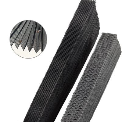 Moustiquaire plissée en rouleau de 25 m, résistante à la corrosion, production avec un grammage de maille de 80-120g