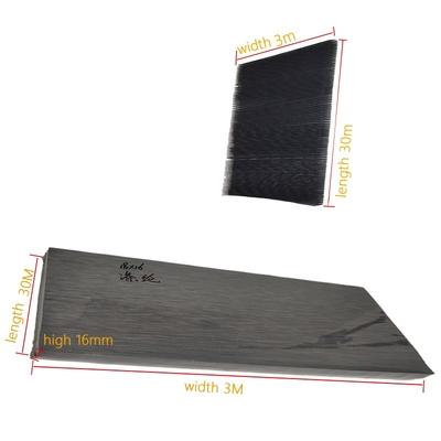 18*16 mailles de fibres de verre Matériaux polyester Filtre pliable avec résistance aux UV