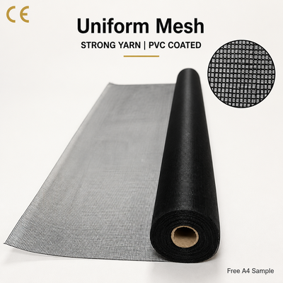 Moustiquaire en fibre de verre standard de 120 g/m², maille de 18 x 16, matériau durable pour la protection des fenêtres et des portes contre les insectes