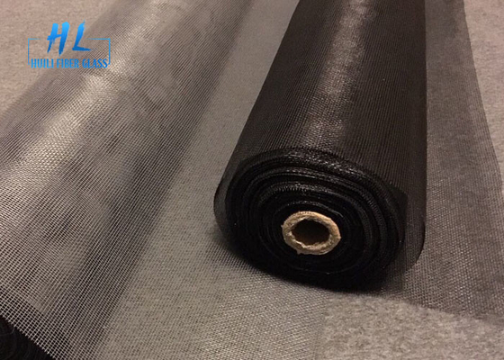 Un écran de moustique d'insecte de fibre de verre de couleur de noir de vision de manière utilisé pour le cadre en aluminium