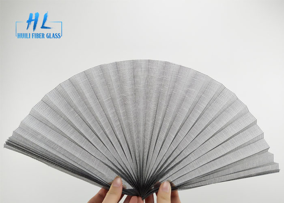 Anti- poids léger matériel de polyester escamotable d'écran d'insecte de plissé de moustique