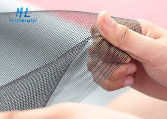 Écran transparent gris d'insecte de fibre de verre de la maille 20*20 pour la résidence