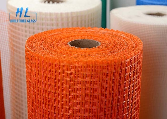 Maillage en fibre de verre C résistant à l'eau pour le plâtrage en jaune