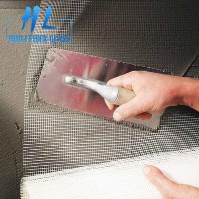 1.2m Maillage de fibre de verre blanc pour le mur Chaque rouleau longueur 50m / 100m