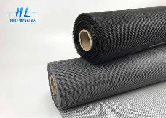 Le PVC standard du noir 18*16 a enduit l'écran d'insecte de fibre de verre