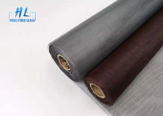 le PVC gris de 18*16 110g a enduit l'écran de mouche de fibre de verre pour empêcher des insectes
