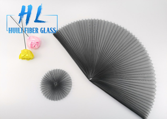 Moustiquaire se pliante de fenêtre de maille plissée par pp de polyester pour Windows coulissant