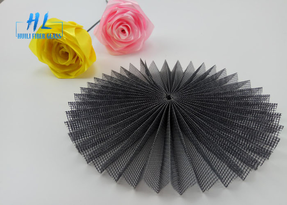 Écran se pliant d'insecte de fibre de verre de maille d'écran de moustique de plissé de polyester