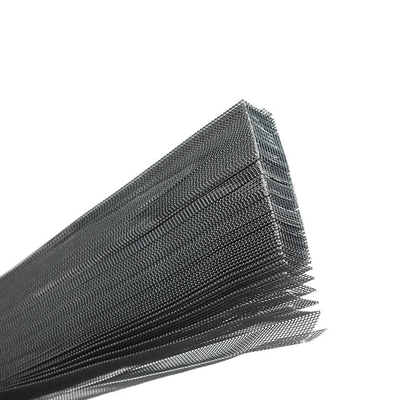 maille plissée par moustique se pliante d'écran de fenêtre de polyester de couleur de gris de 8ft 9ft