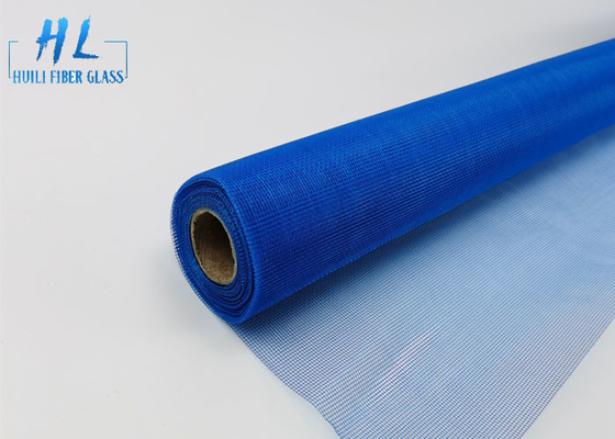 Anti moustiquaire de pouce 18*14 de fibre de verre de fenêtre de maille bleue d'écran