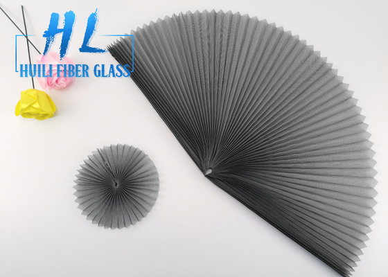 Anti-insecte Polyester PP PE Plissé Mesh Écran 30m Longueur personnalisable étanche